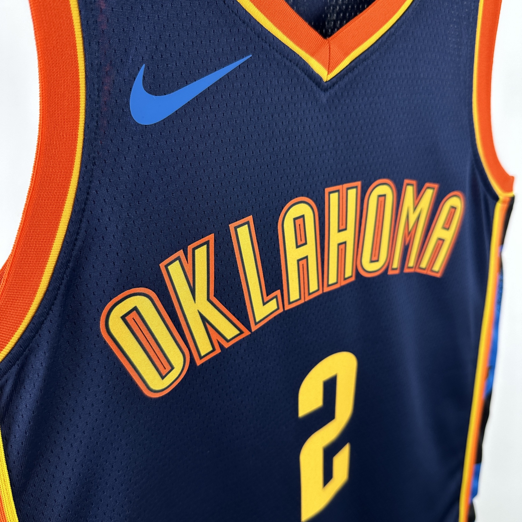 2025 NBA Oklahoma City Thunder city version S-XXL