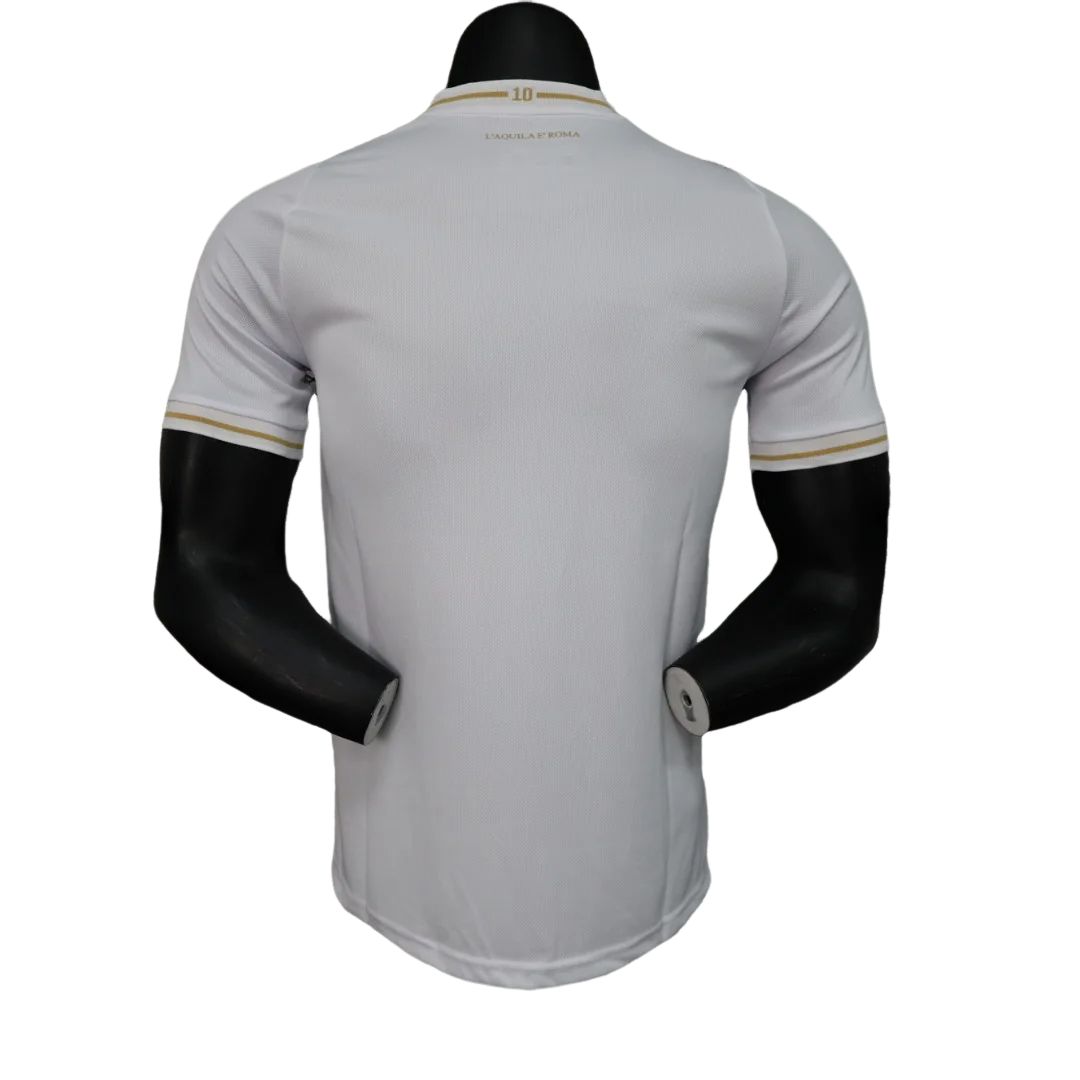 Player Version 23-24 Lazio White 10th Anniversary Edition Jersey