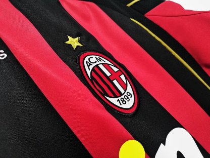 06/07 retro AC MILAN home long sleeve S-XXL