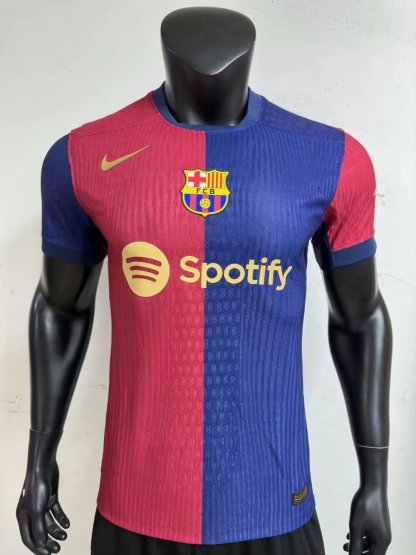 24/25 Barcelona home old sponsor player version S-4XL