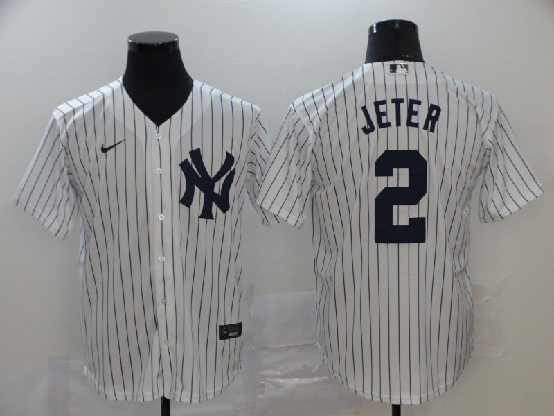 2025 MLB New York Yankees white S-3XL