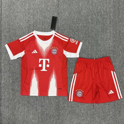 25/26 Bayern home kids version size 16-28