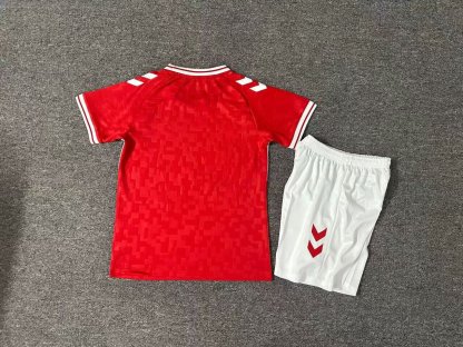 24/25 Denmark home kids version size 16-28
