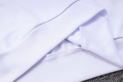 2324 Real Madrid white Round Neck Suit