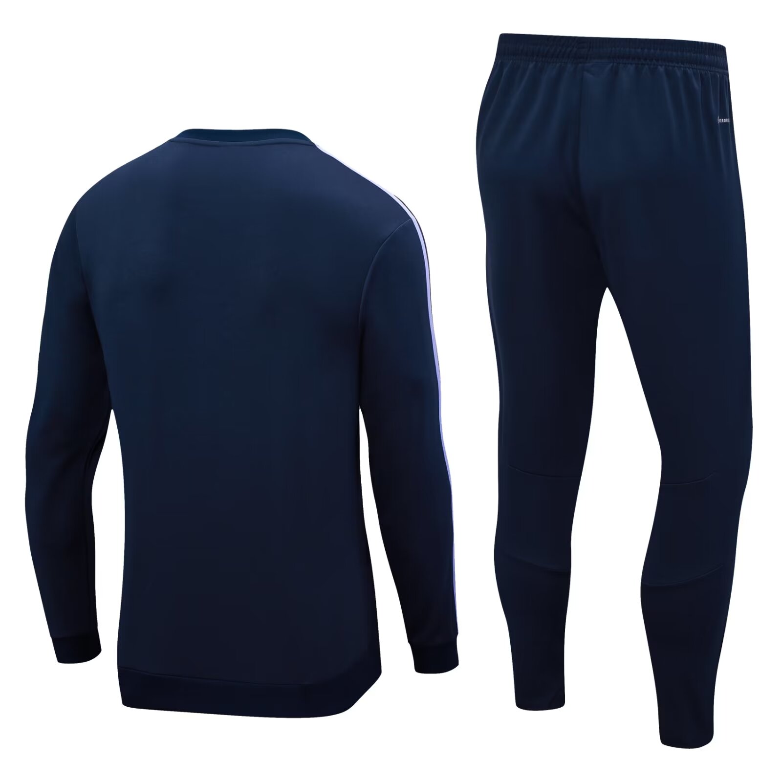 2324 Real Madrid Royal Blue Round Neck Suit