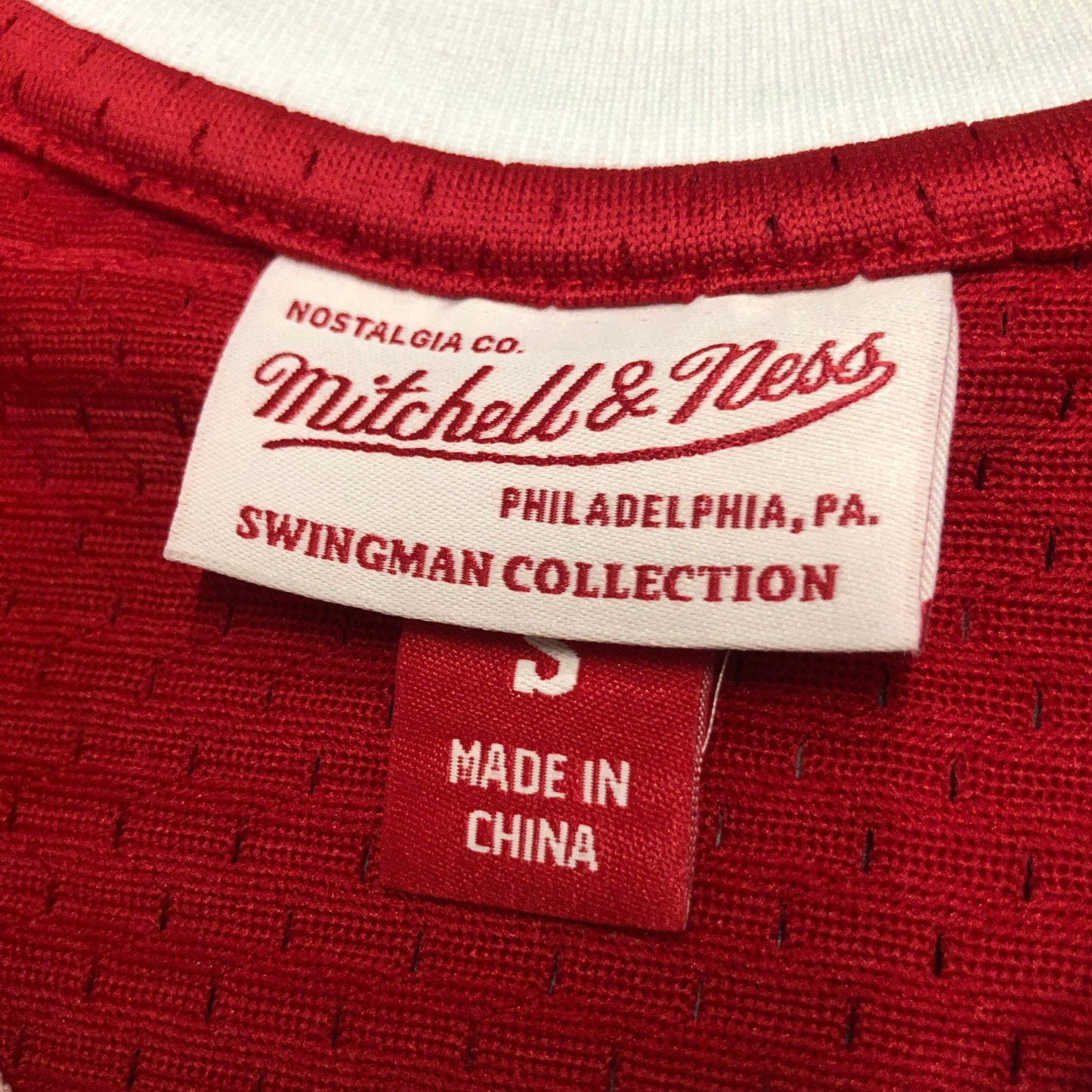 1998 NBA Chicago Bulls red Heat pressed retro version jersey S-XXL