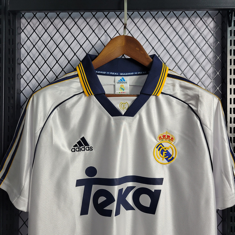 Retro 1998/00 Real Madrid home S-XXL