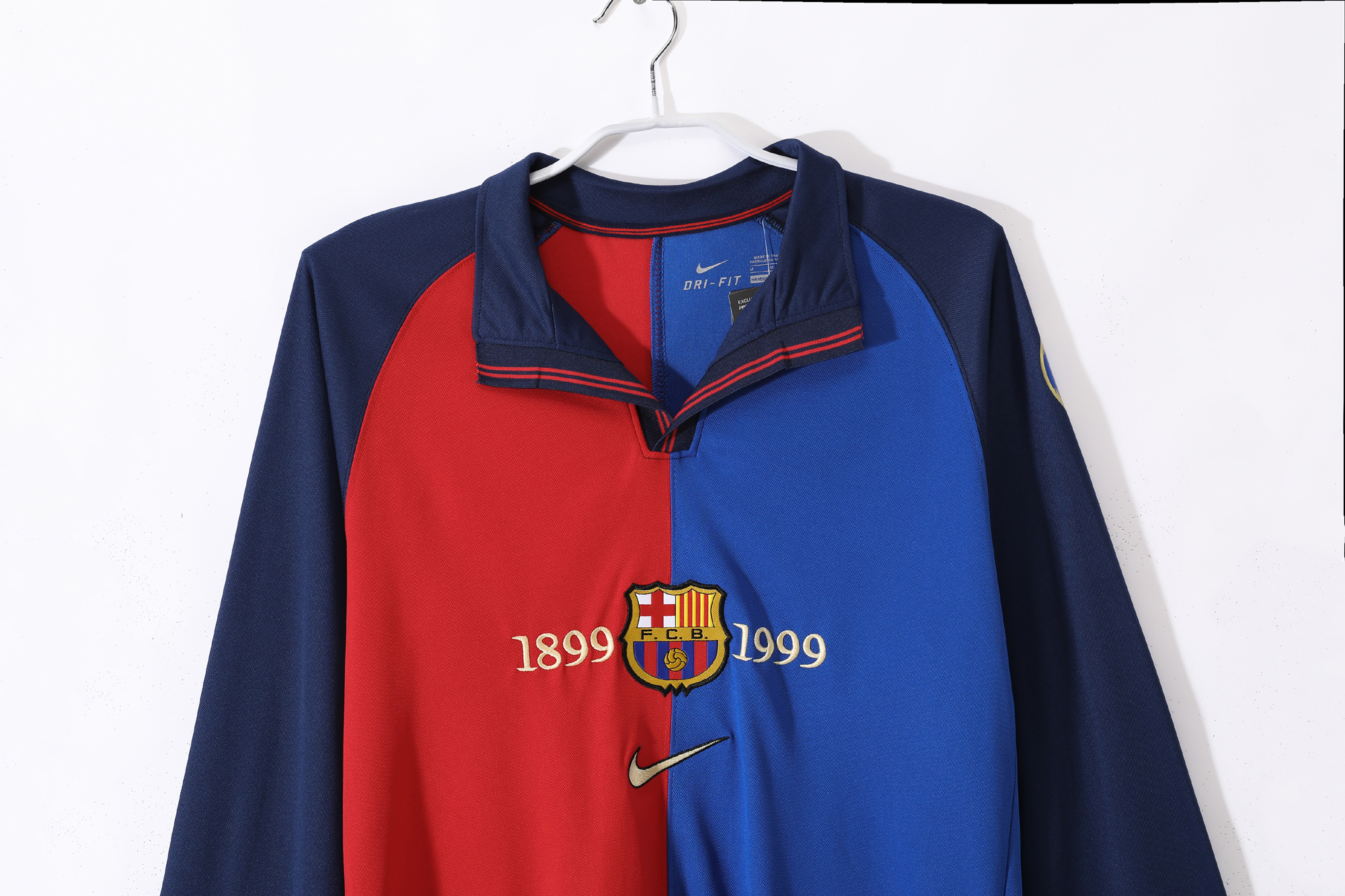 Retro Barcelona 100th Anniversary Edition long sleeve S-2XL