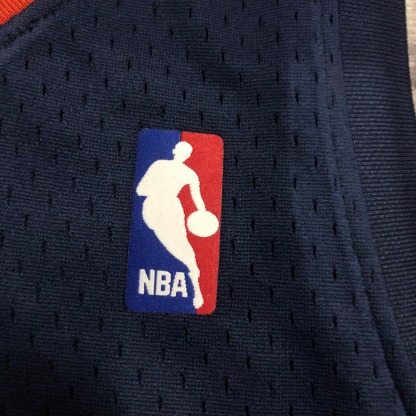 MN Heat Pressed Retro Jersey: SW Warriors 09/10 Dark Blue No.30 Curry