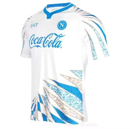 25/26 Napoli pre-match white fan version S-4XL