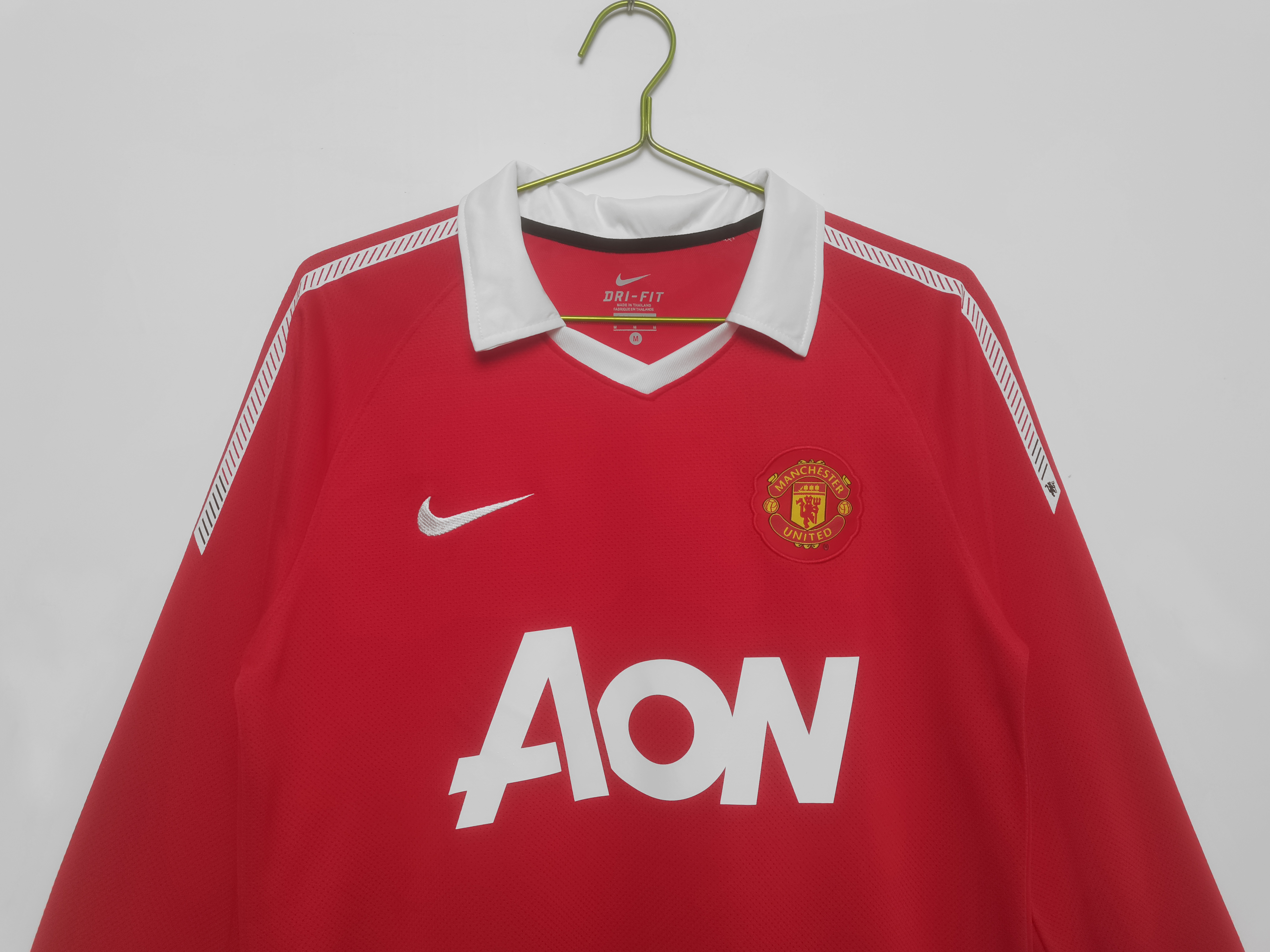 10/11 Manchester United home long sleeve retro version S-2XL