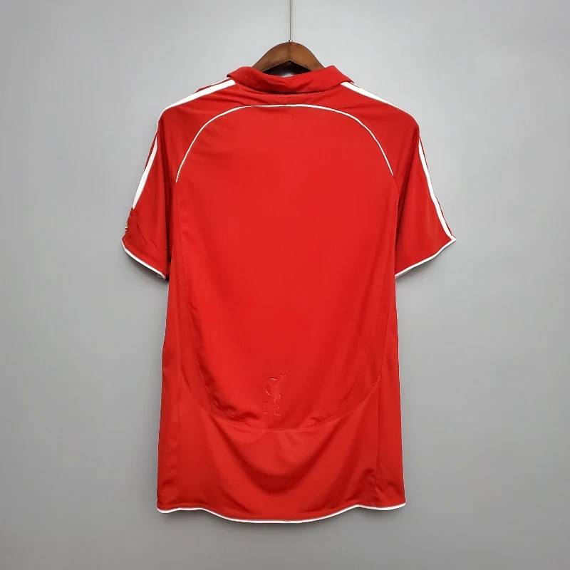 Retro 2006-07 Liverpool Soccer Jersey Home