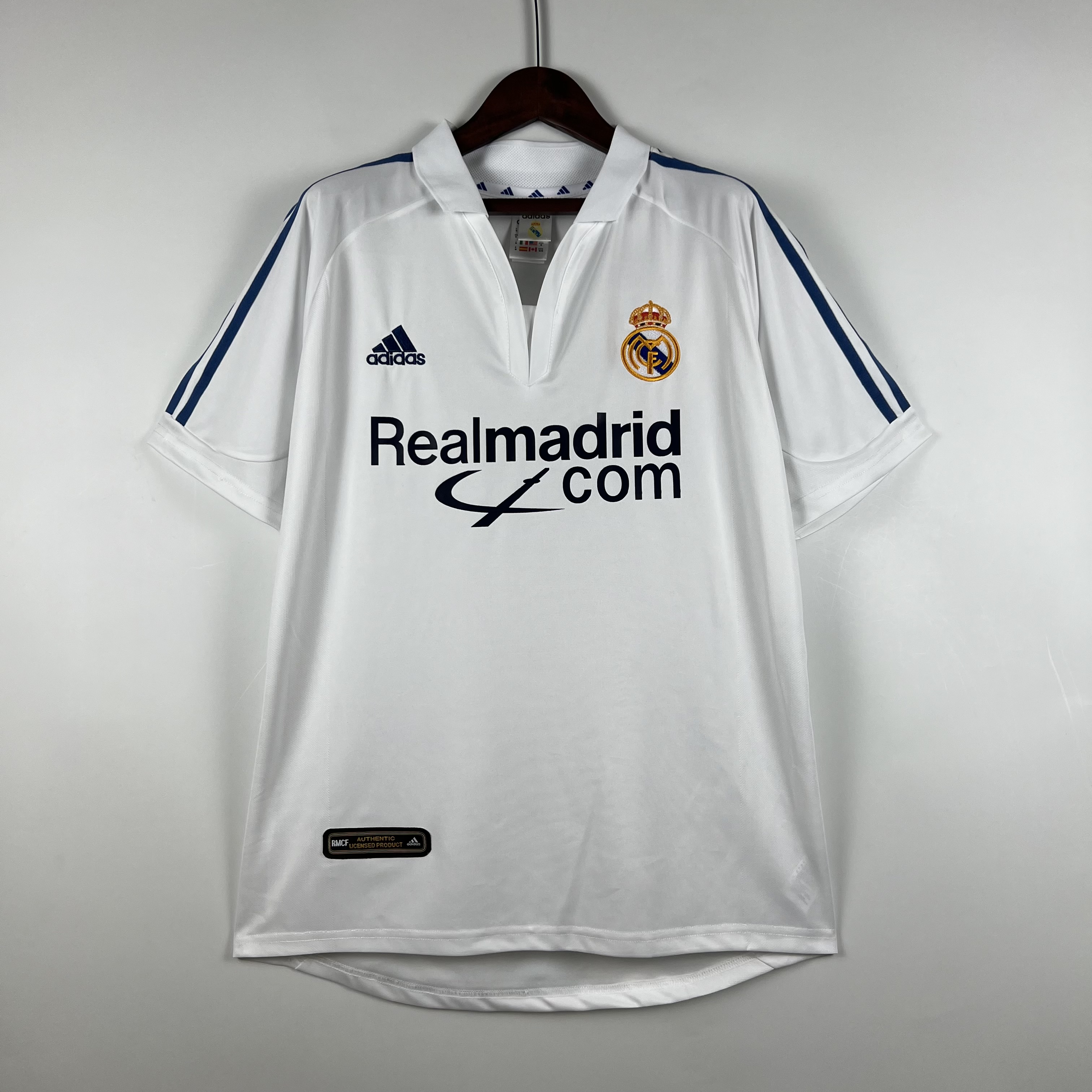 Retro Real Madrid 01/02 Home S-XXL