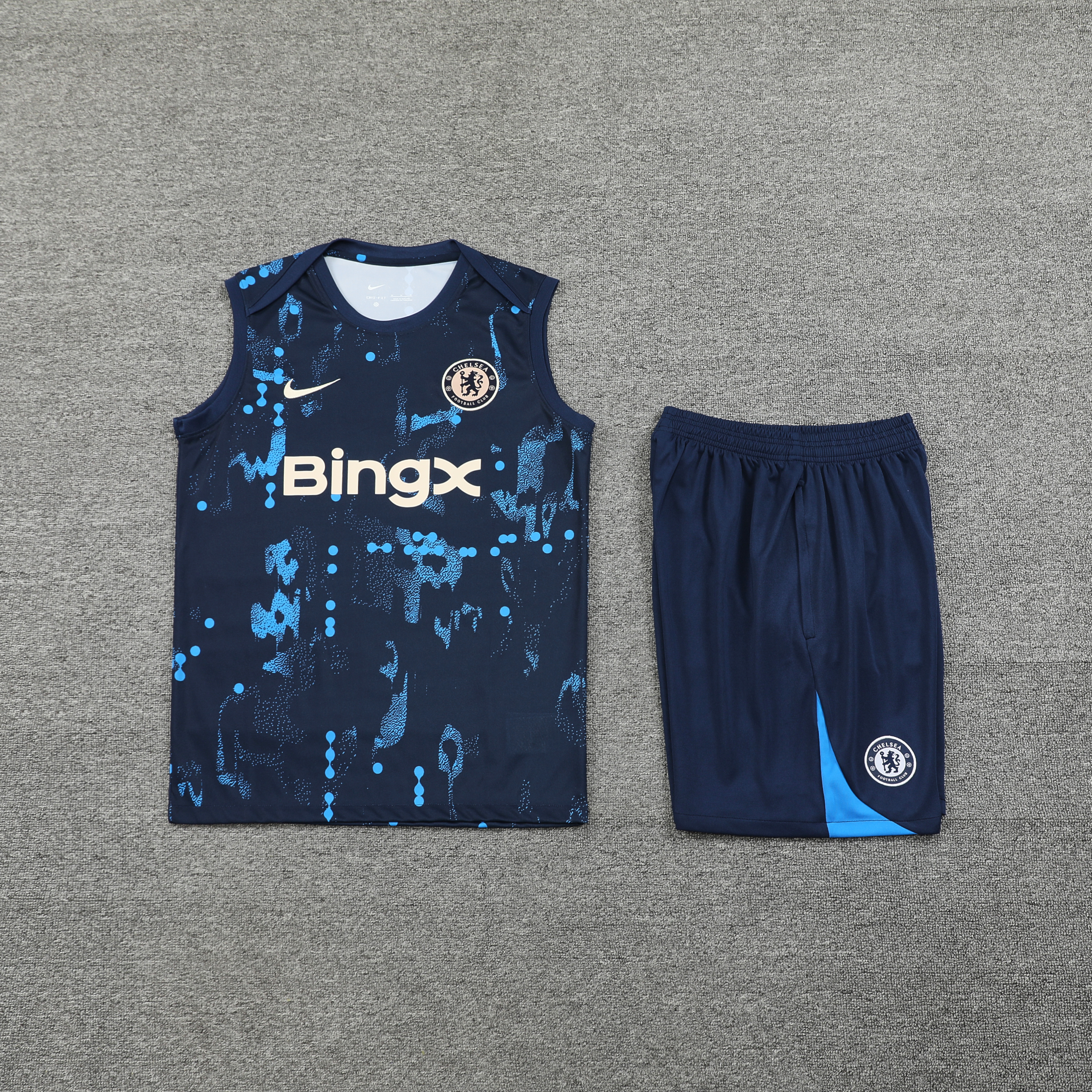 24/25 Chelseα training black-blue special vest set fan version S-XXL