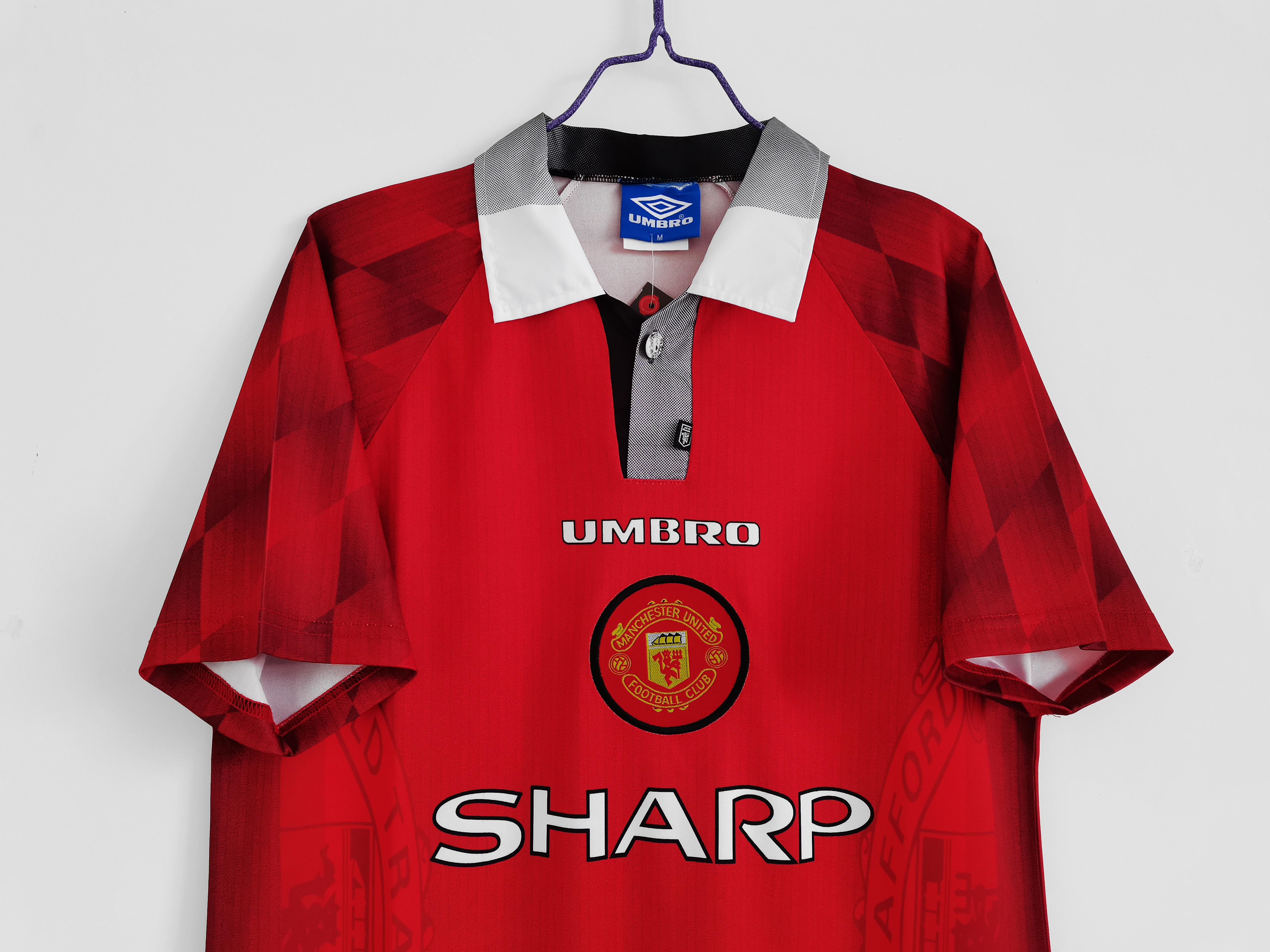 Retro 96/97 Manchester United  Home S-2XL