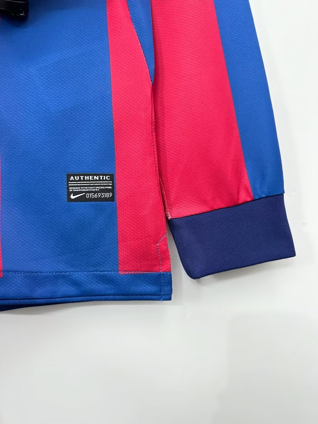 Retro Barcelona 10-11 long sleeve home S-XXL