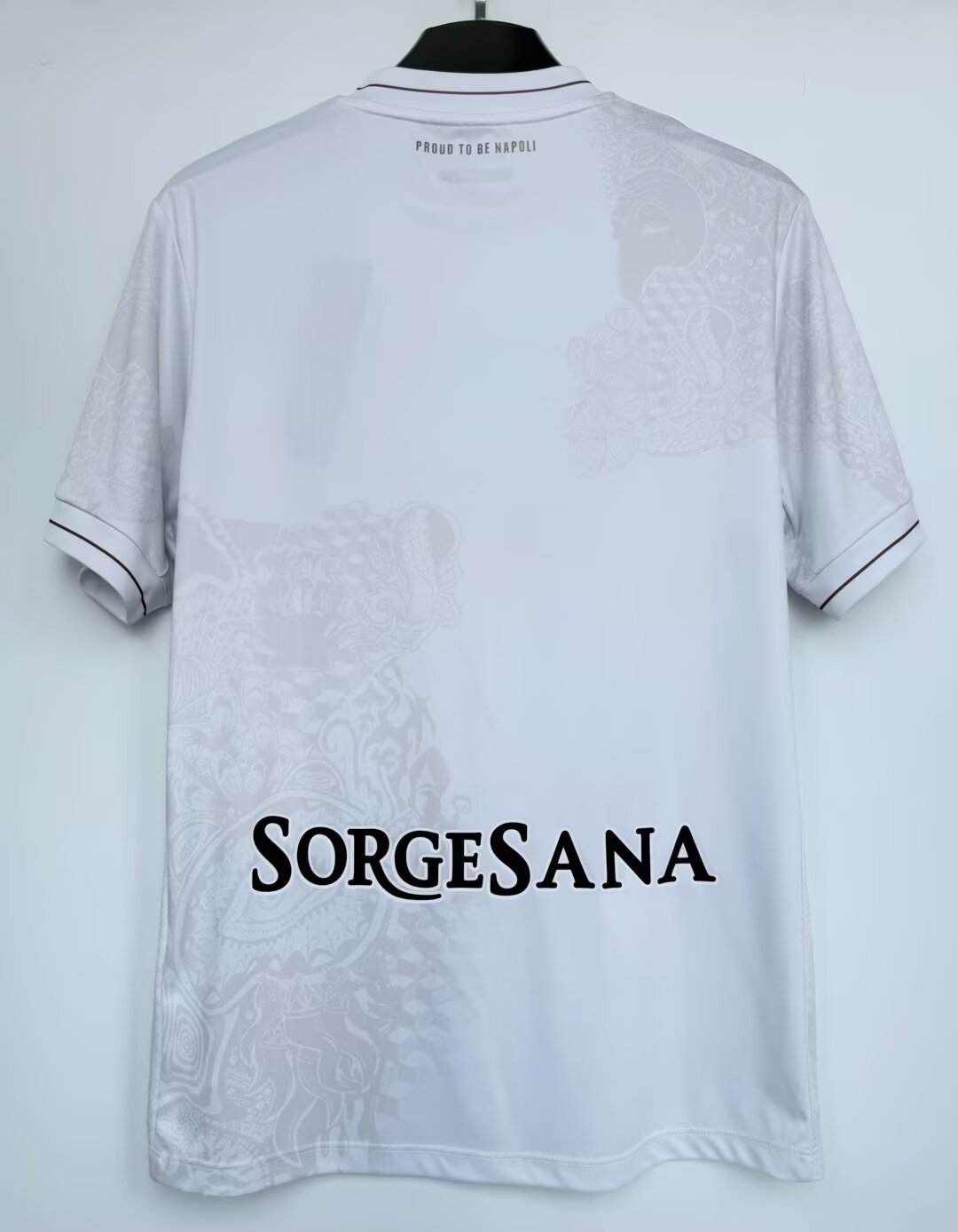 25/26 Napoli away with front patch fan version S-4XL