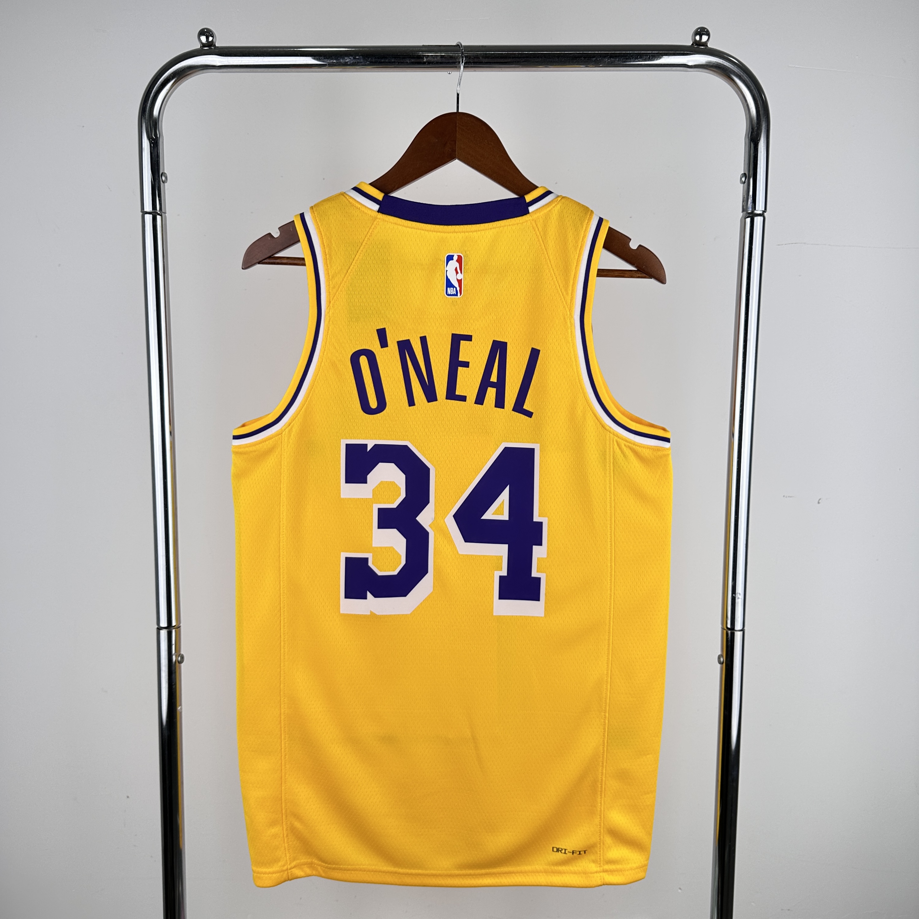 2023 NBA Los Angeles Lakers yellow version S-XXL