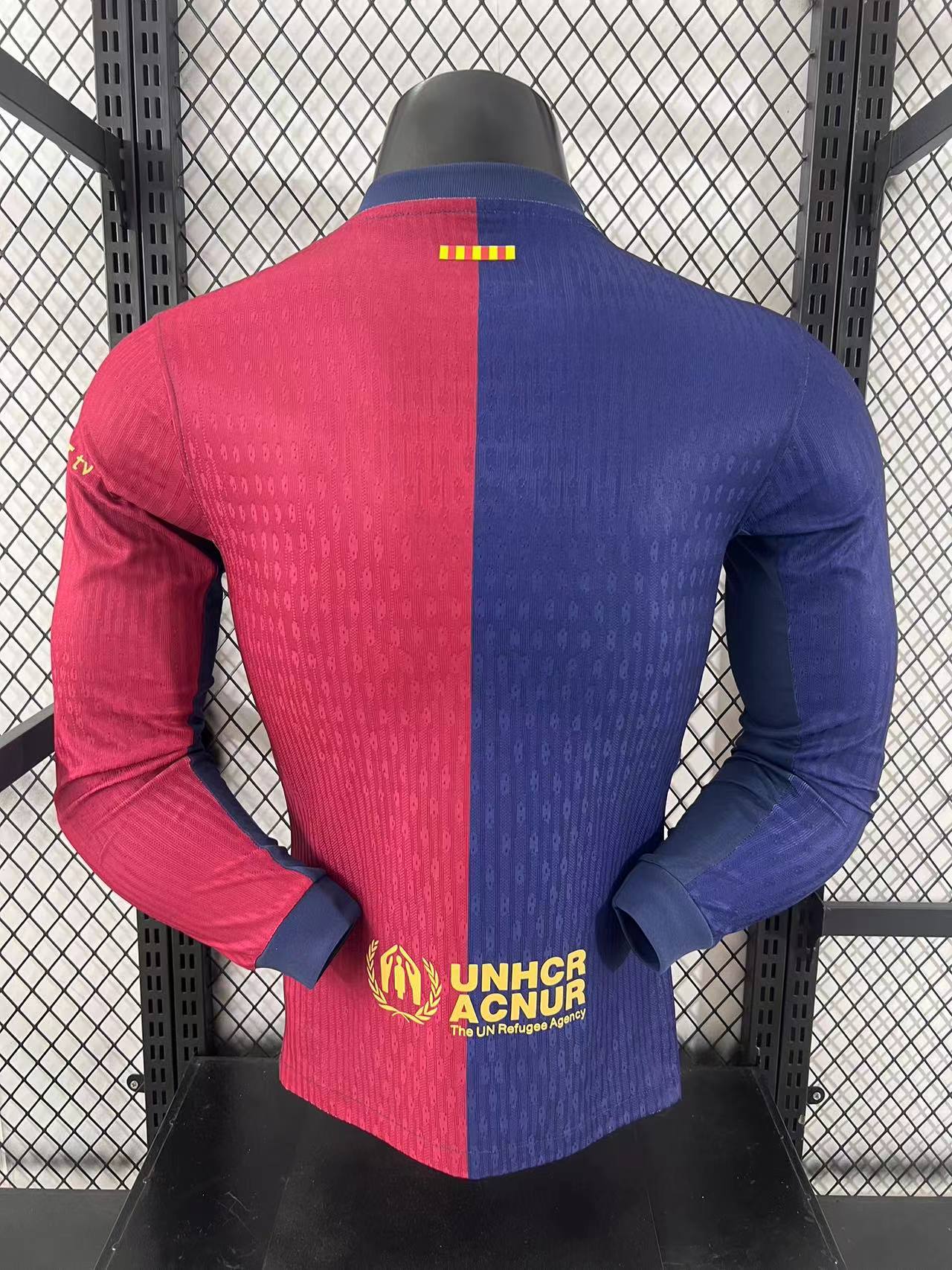 24/25 Barcelona home Travis Scott long sleeve player version S-4XL