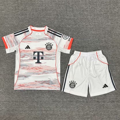 25/26 Bayern away kids version size 16-28