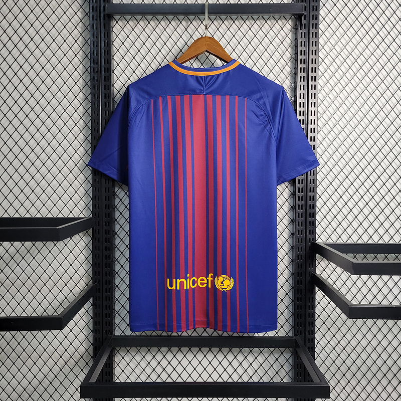 Retro 17-18 Barcelona Home Size S-XXL