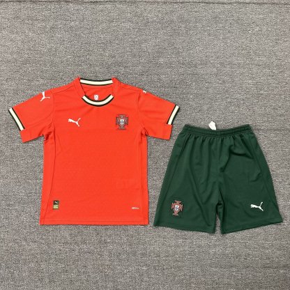 25/26 Portugal home kids version Size 16-28