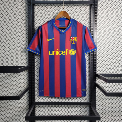 Retro 09-10 Barcelona Home Size S-XXL
