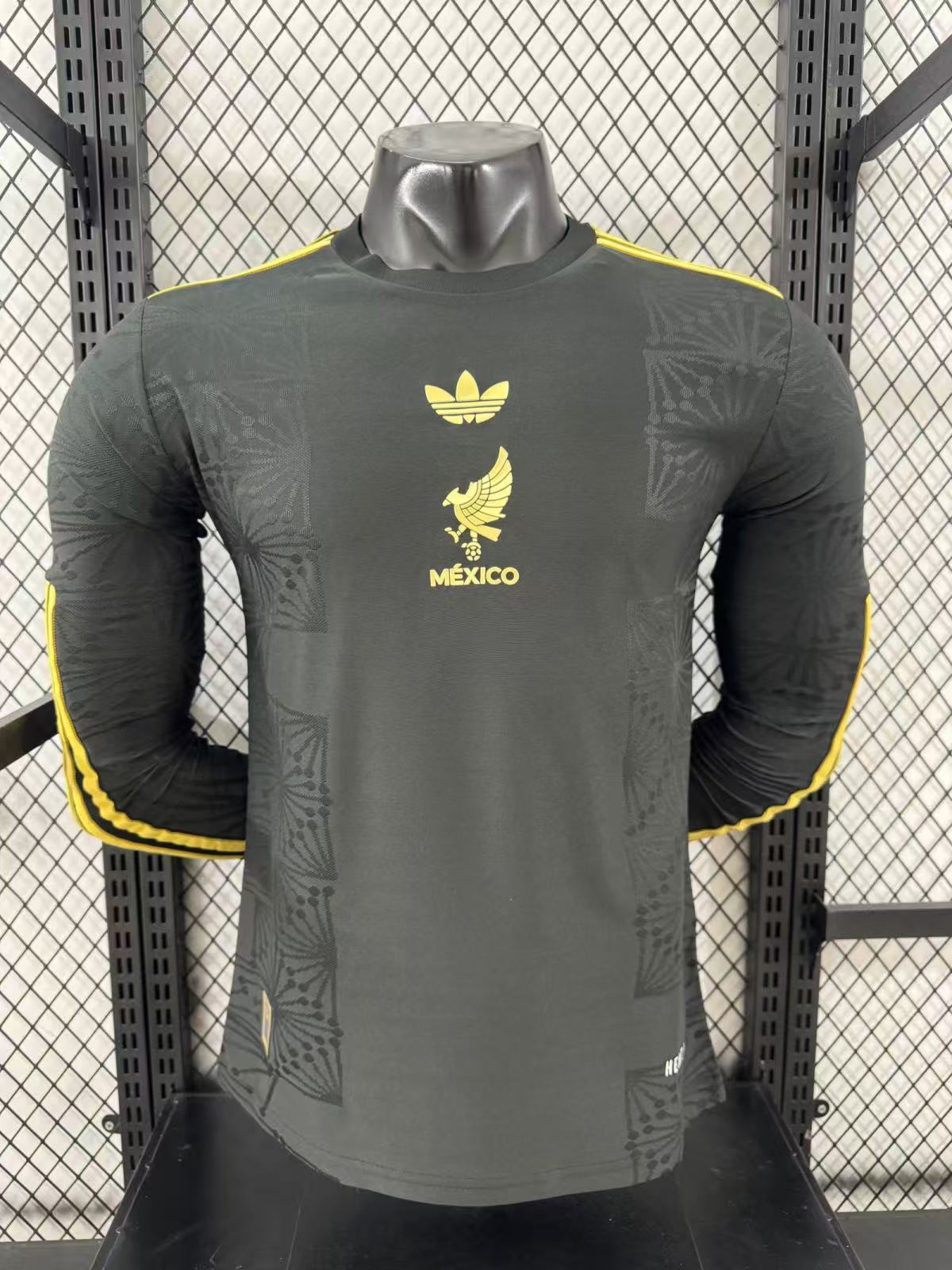 25/26 Mexico Golden Cup long sleeve player version Size S-XXL