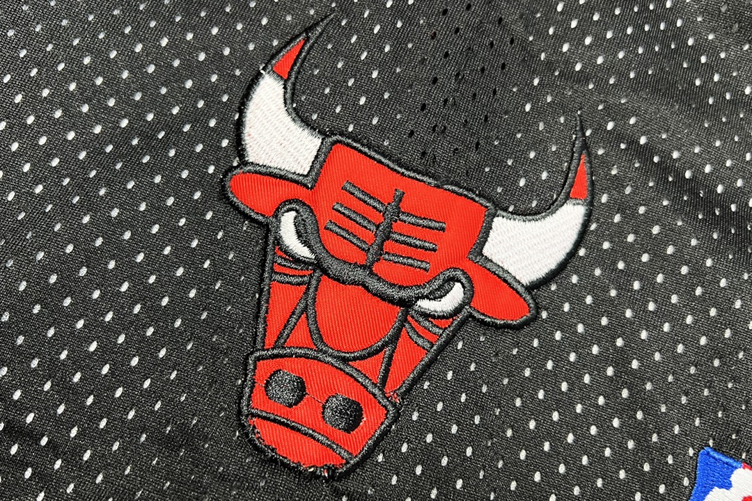 Chicago Bulls embroidered  basketball shorts