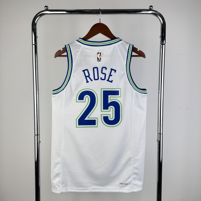 23/24 NBA Minnesota Timberwolves white retro