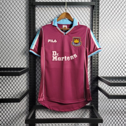 Retro 99/01 West Ham United home S-XXL