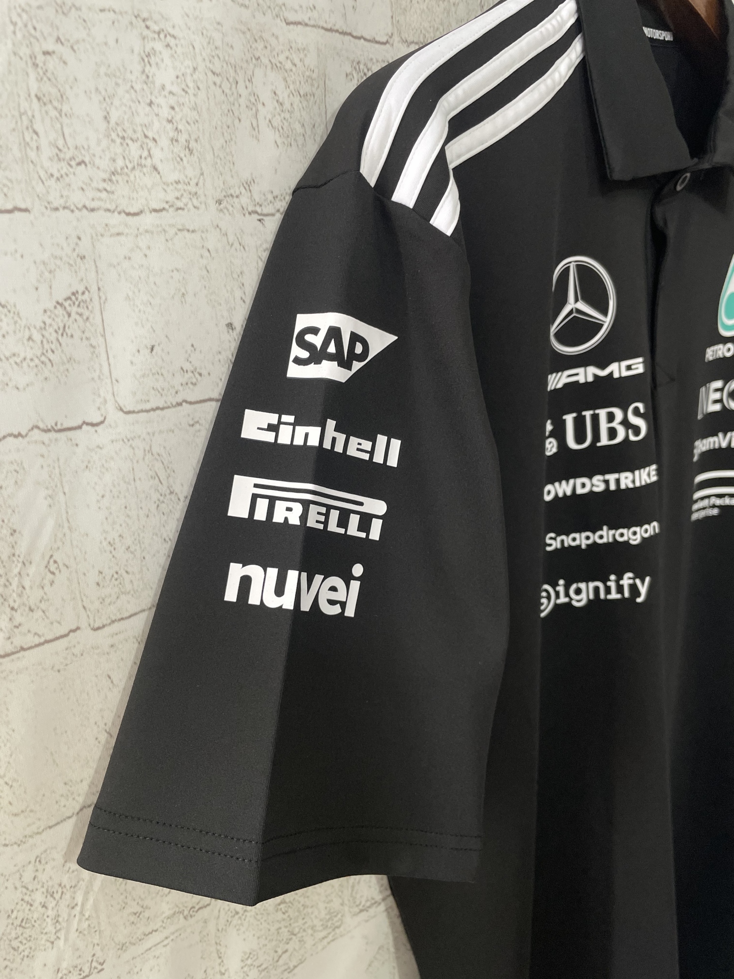 2025 Mercedes Benz F1 black jersey