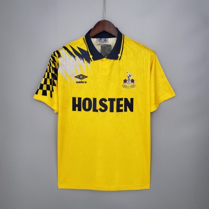 Retro Tottenham 92/94 Away Yellow S-XXL
