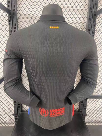 24/25 Barcelona away Travis Scott long sleeve player version S-4XL