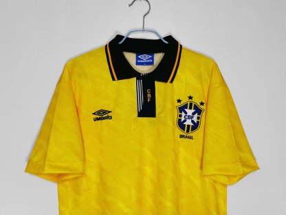 Retro 91/93 Brazil home S-XXL