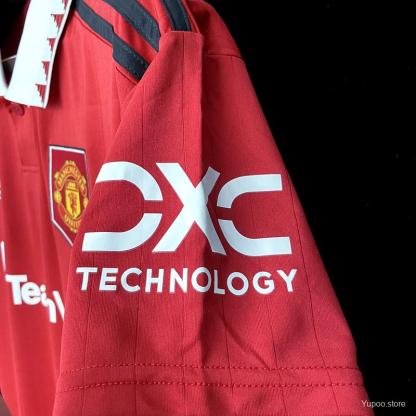 22/23 Manchester United Home Soccer Jersey