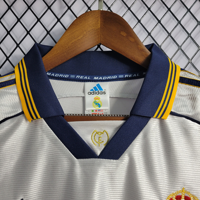 Retro 1998/00 Real Madrid home S-XXL