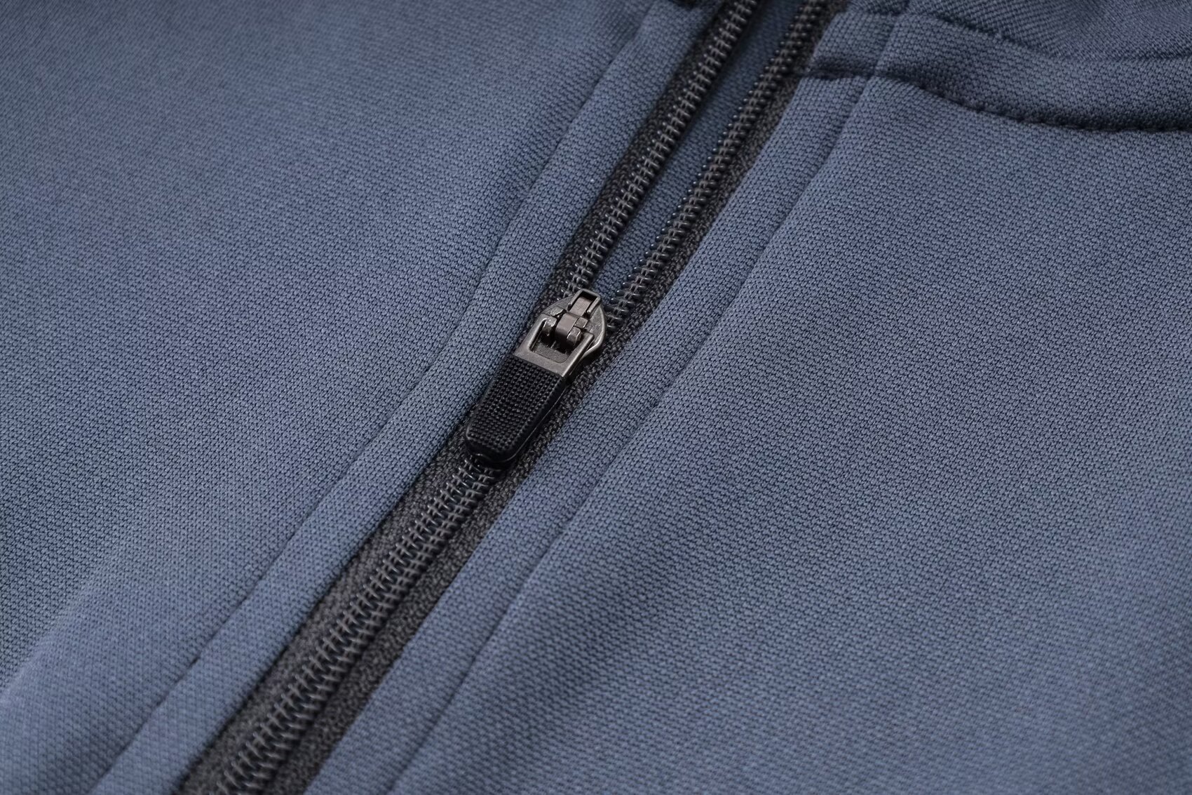 23-24 Real Madrid Gray Half-Zip Jacket Suit