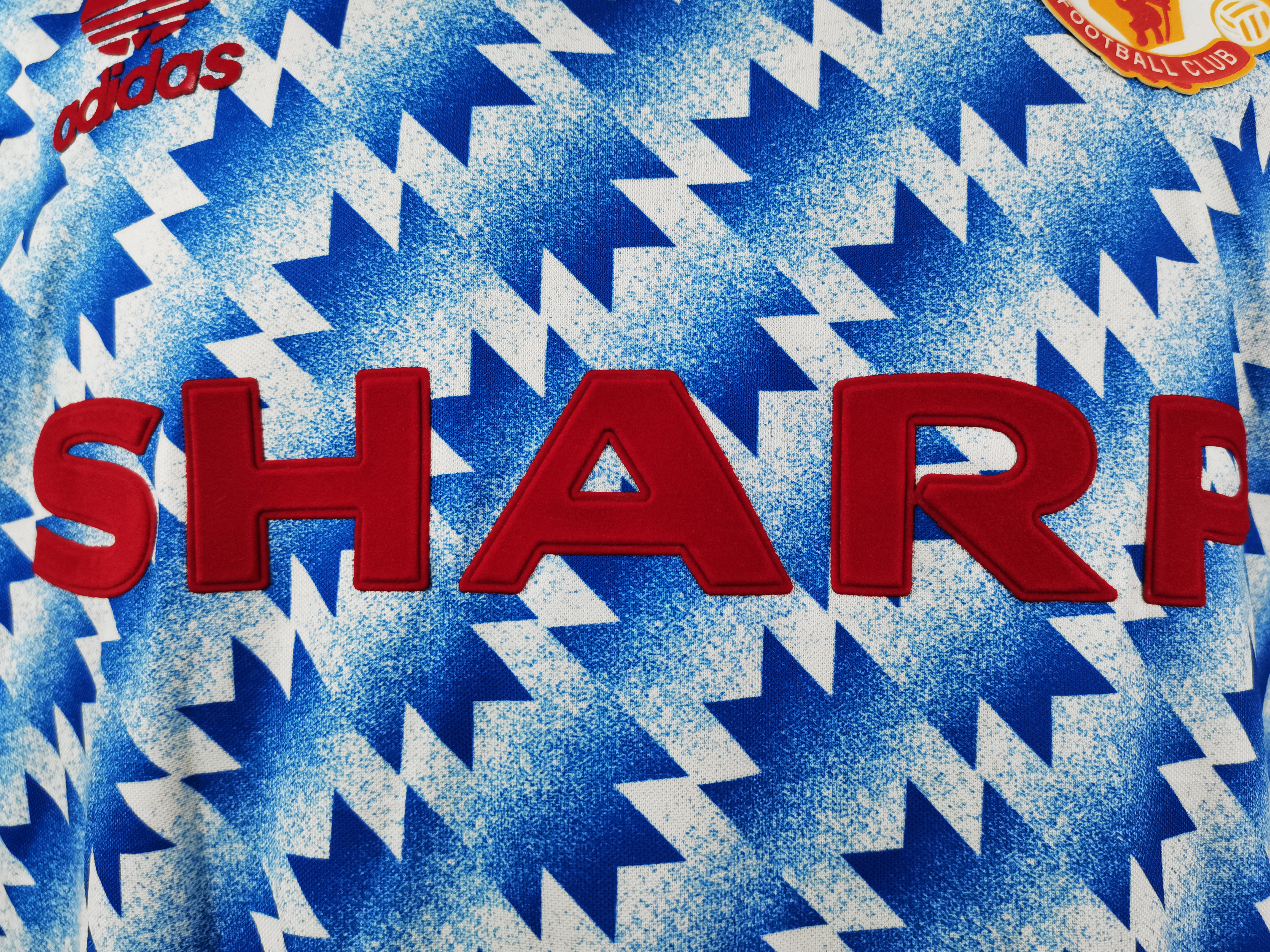 Retro 92 Manchester United  Blue S-2XL