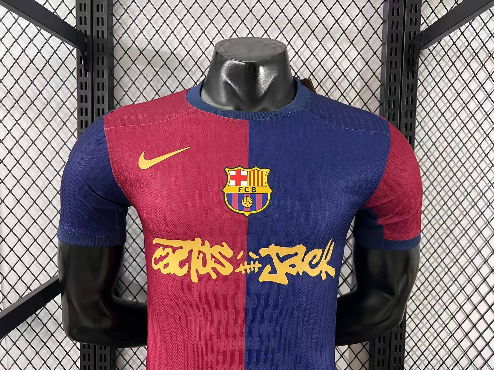 24/25 Barcelona home Travis Scott player version S-4XL