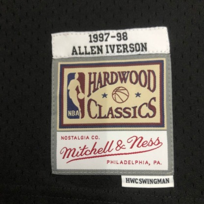 97/98 Philadelphia 76ers NO.3 Hot-pressure retro version S-XXL
