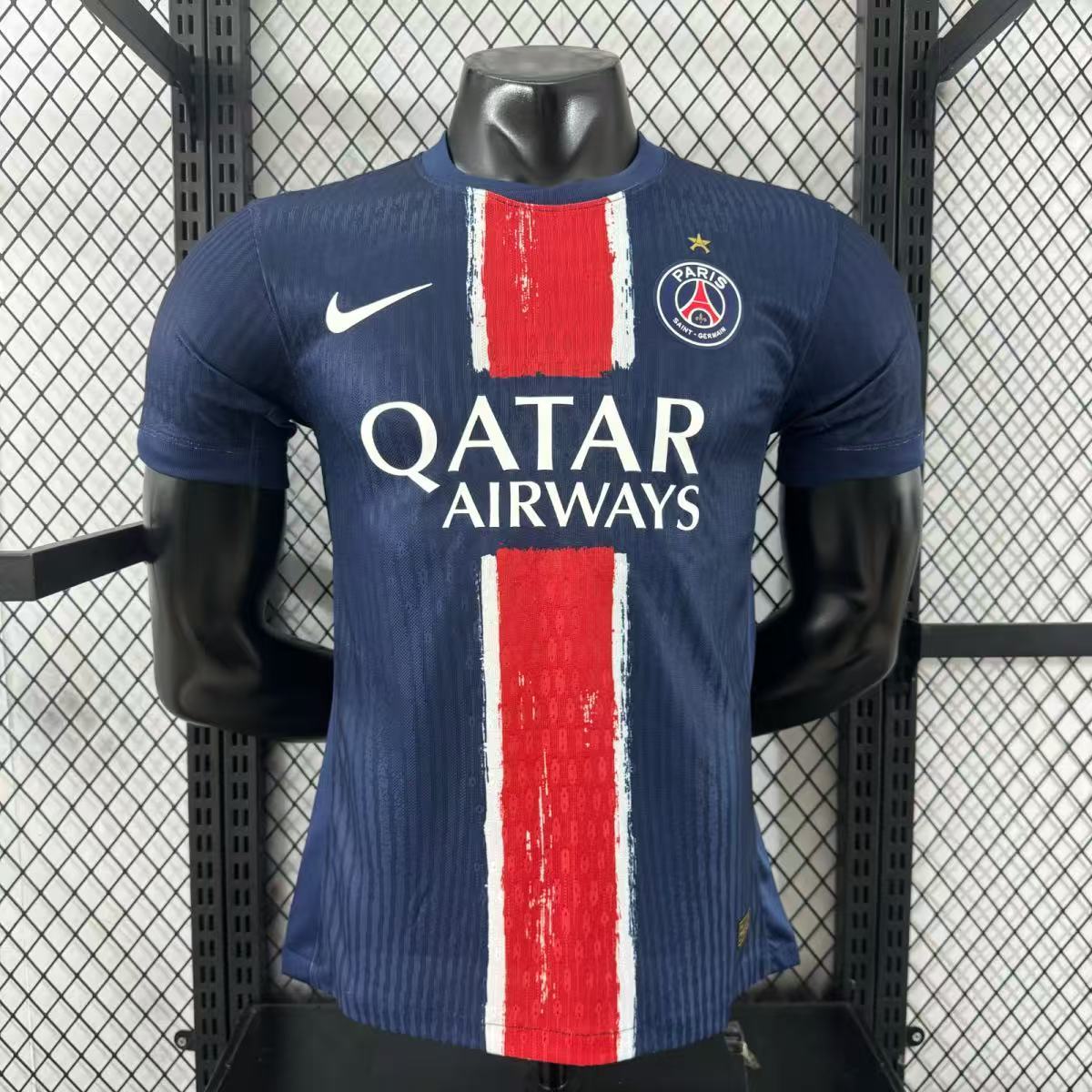 24/25 PSG Paris Saint-Germain home  UCL champion one star player version S-XXL