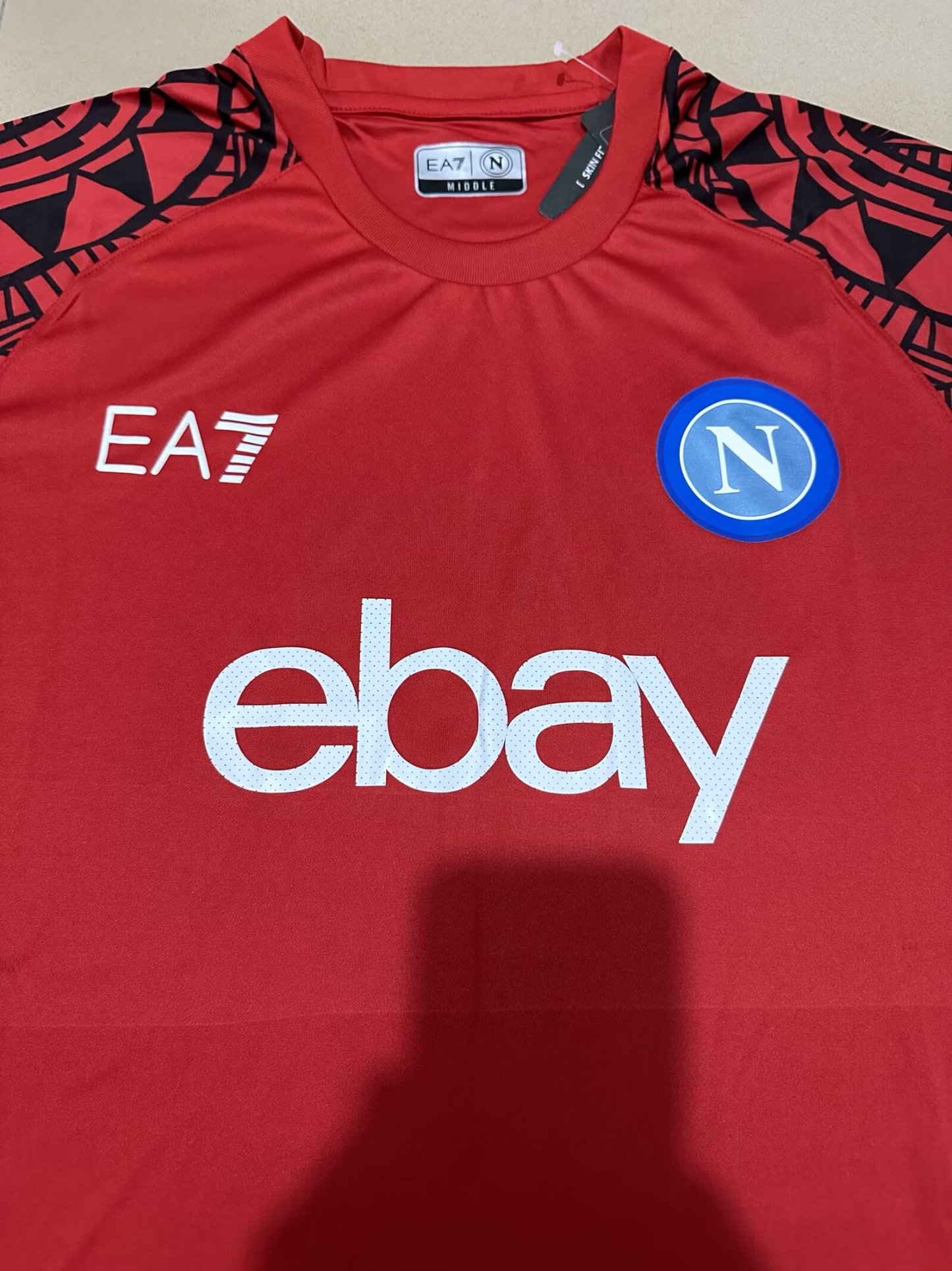 2324 Naples red training uniform s-4xl