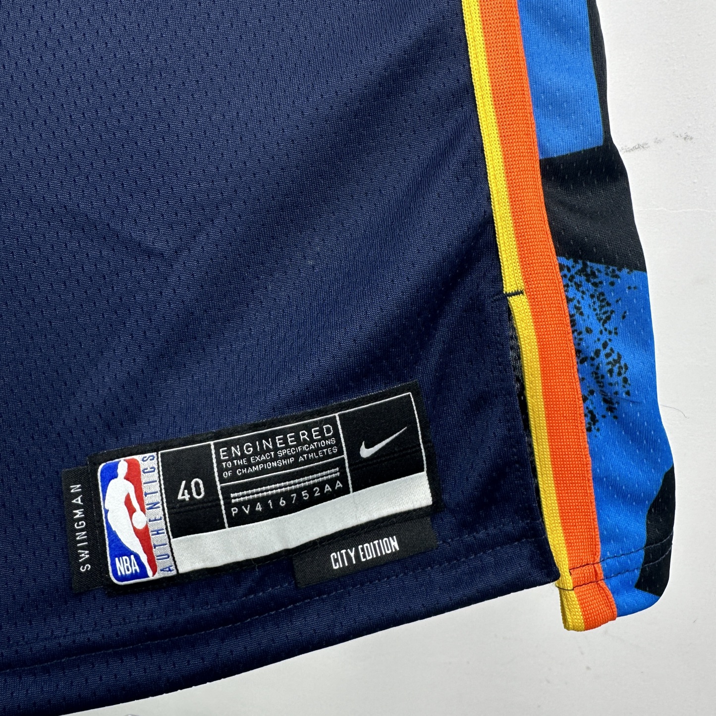 2025 NBA Oklahoma City Thunder city version S-XXL
