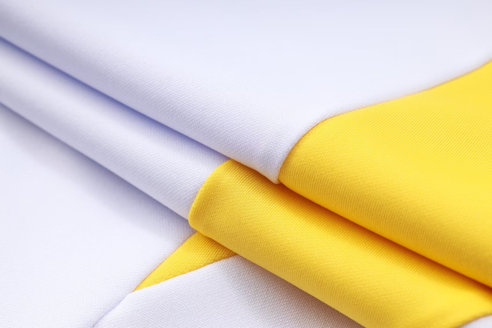 23-24 Real Madrid white Half-Zip Jacket Suit