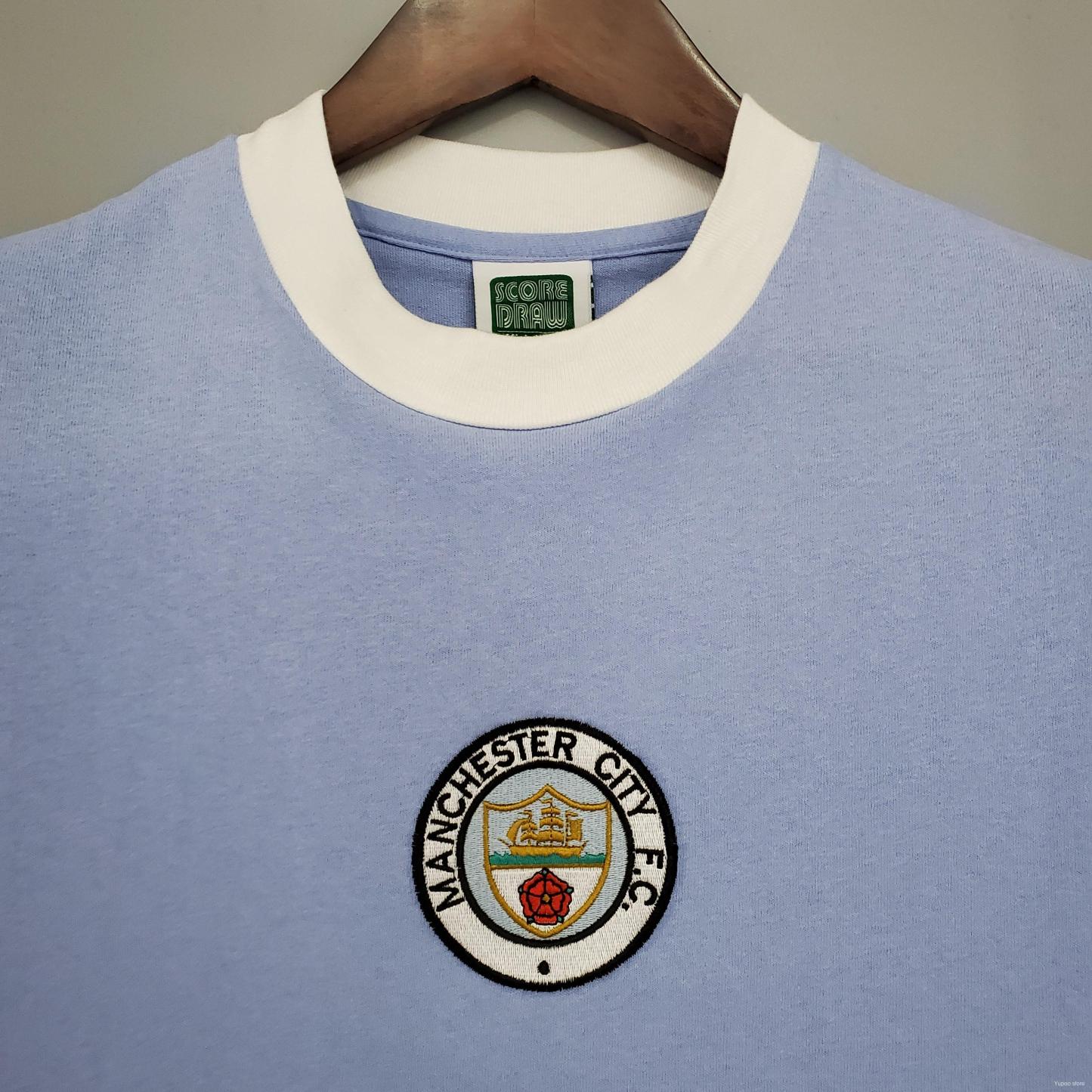 Retro Manchester City 1972 home Soccer Jersey