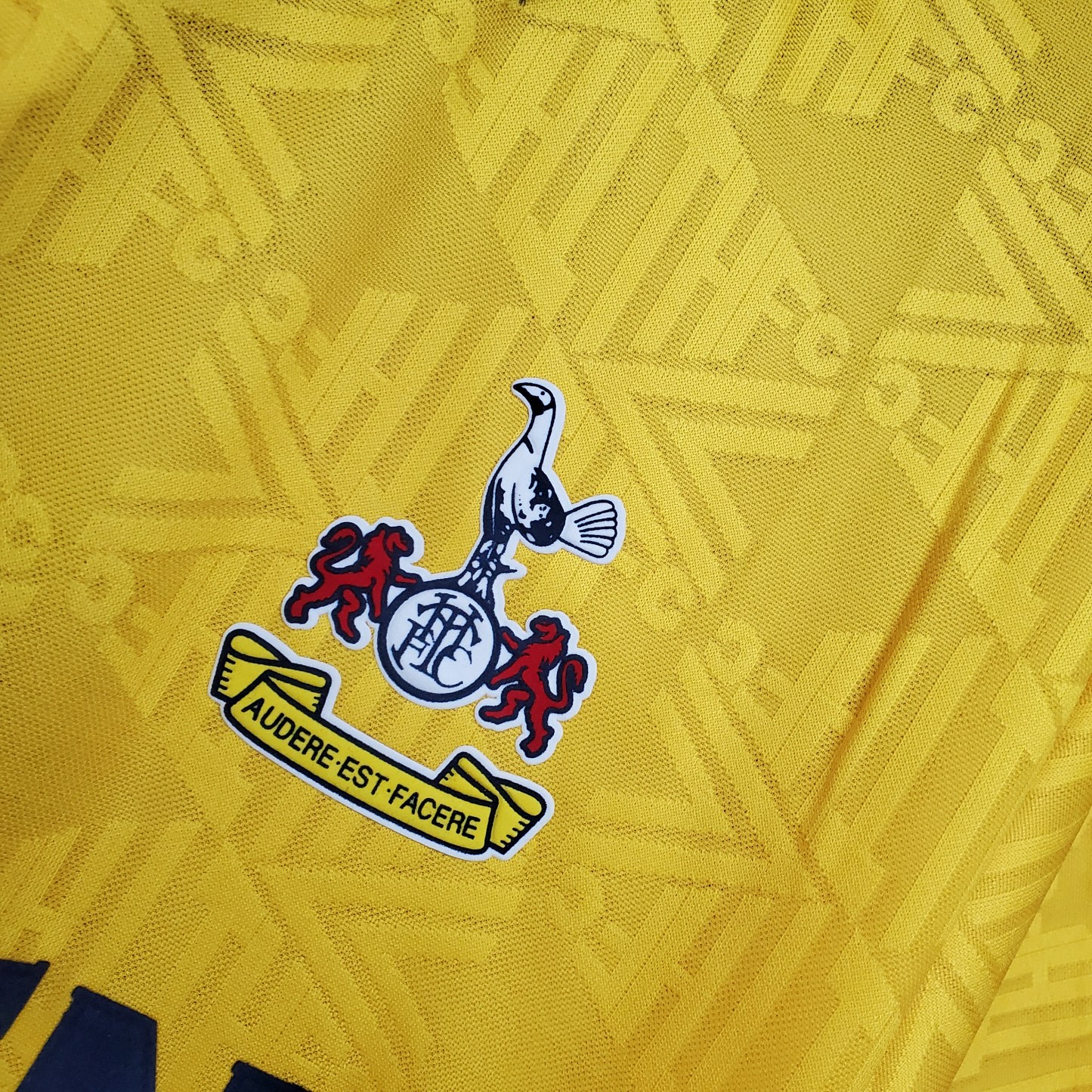 Retro Tottenham 92/94 Away Yellow S-XXL