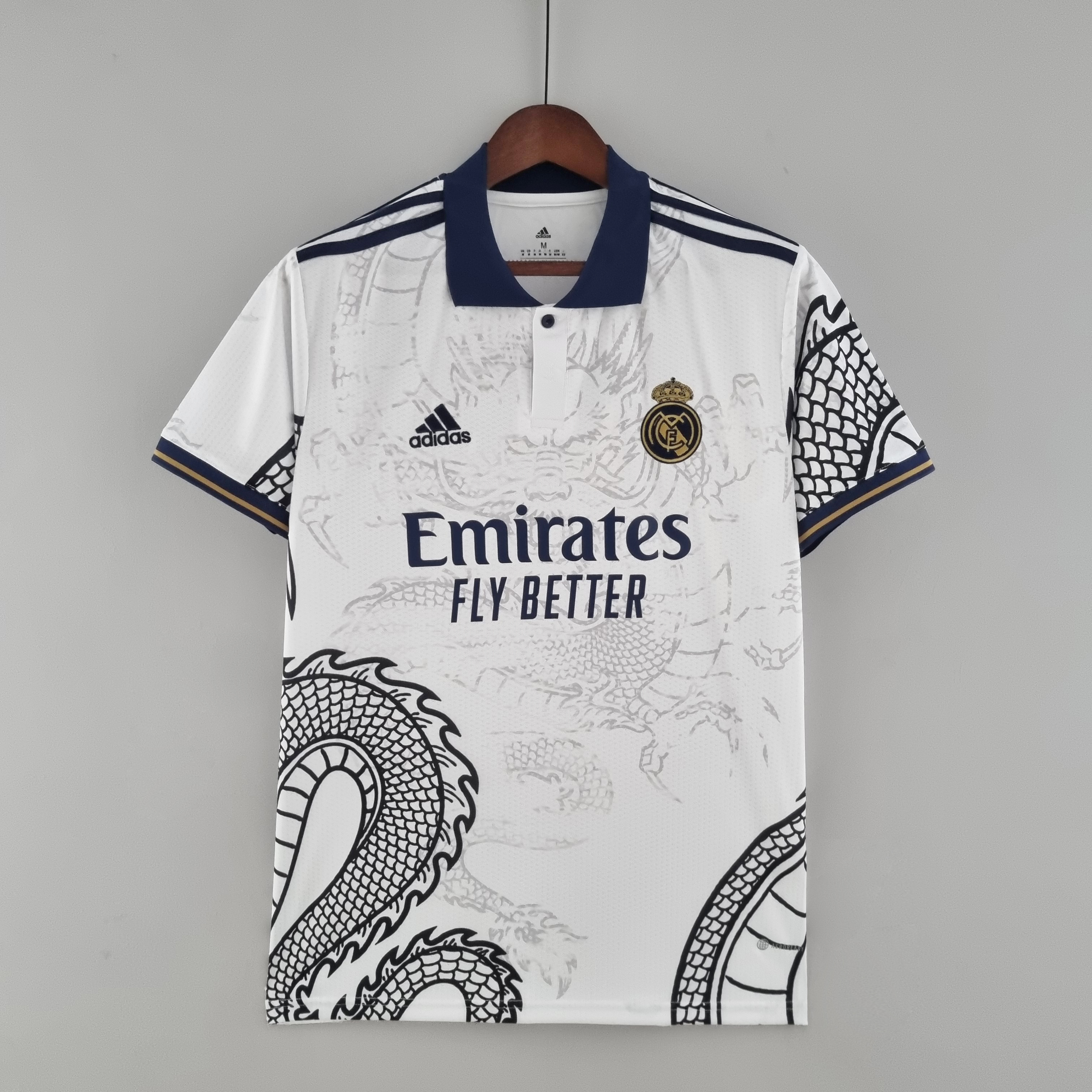 22/23 Real Madrid Chinese Dragon White S-XXL