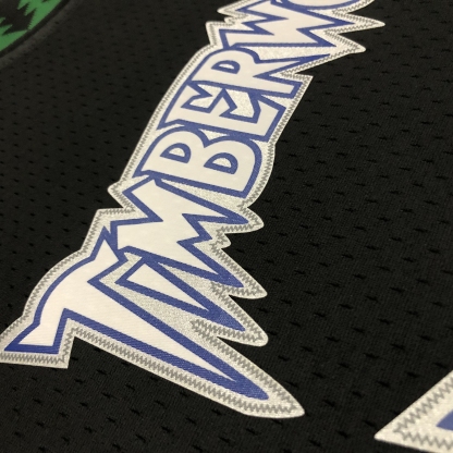 97/98 Minnesota Timberwolves black Hot-pressure retro version S-XXL