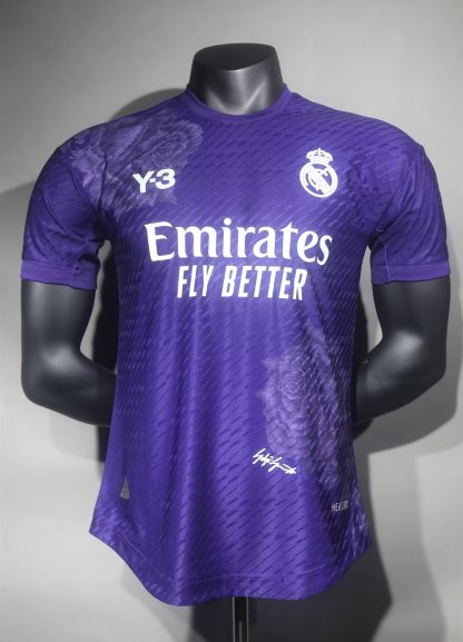 24/25 Real Madrid Y-3 Purple player version S-XXL